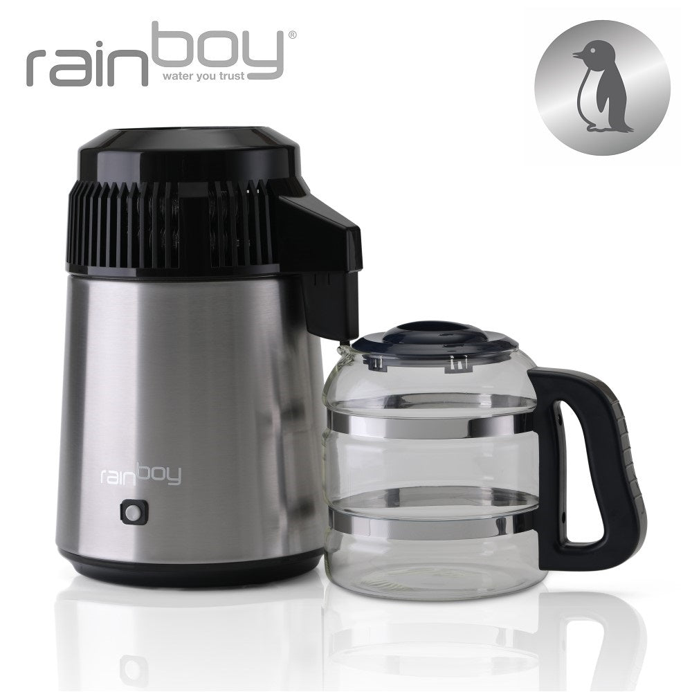 Voorkant rainboy pinguin