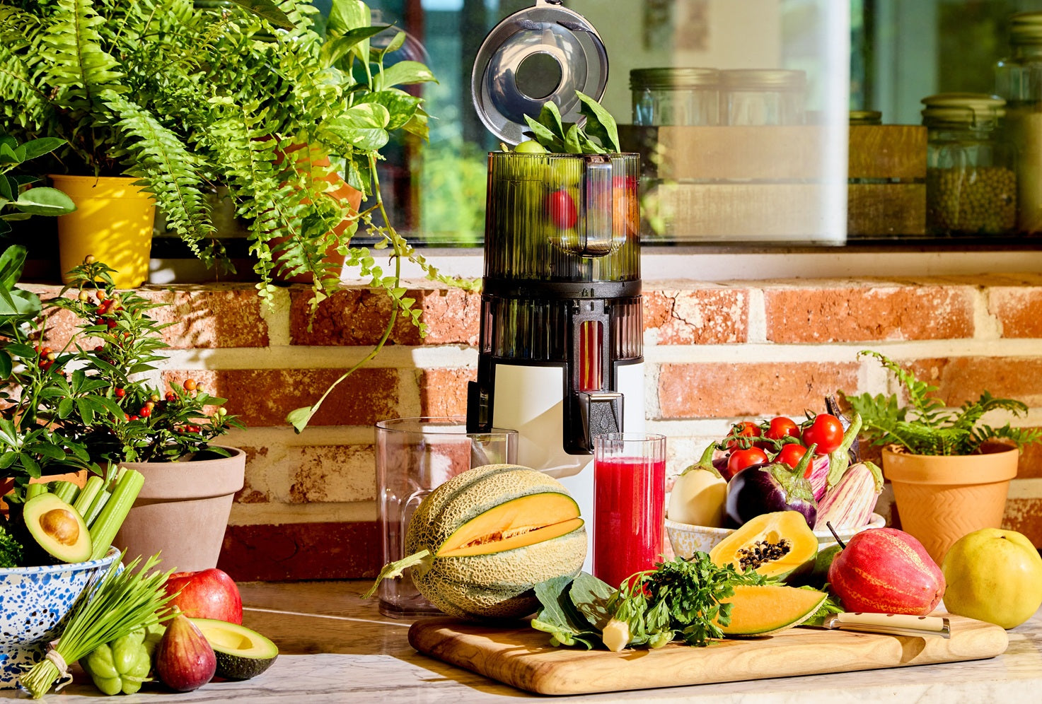 NIEUW! Slowjuicer Hurom Titanium H70-ST Pure Press medium
