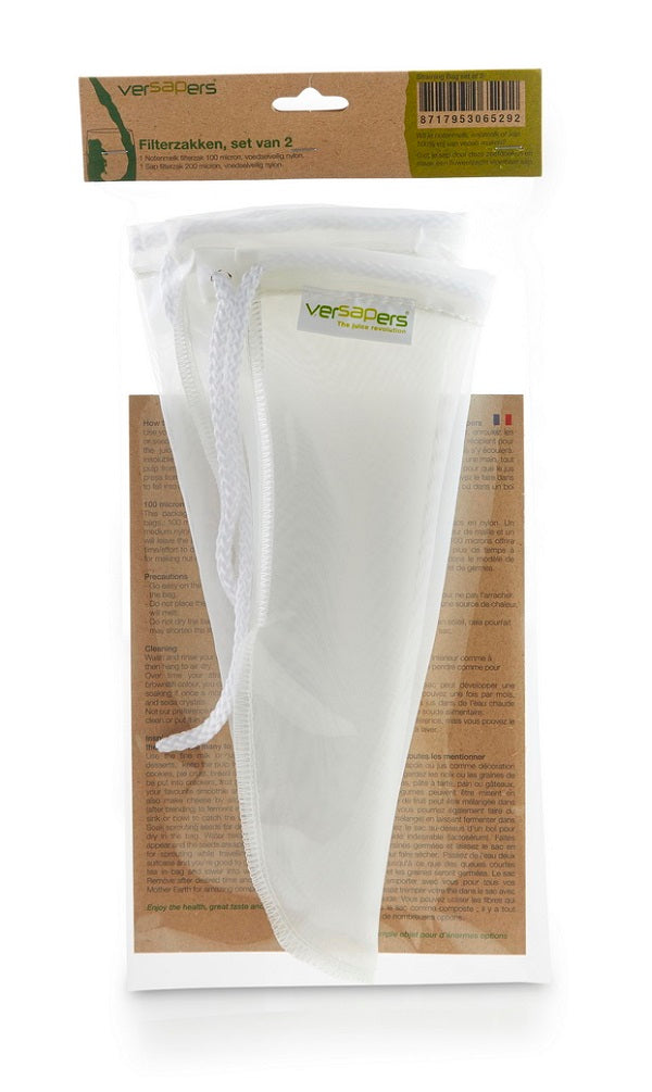 Nylon filterzakken, set van 2